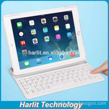 For iPad Pro 9.7 inch Ultra Leather Keyboard Case Cover Detachable Bluetooth Keyboard with Stand Leather Case For iPad Air 2